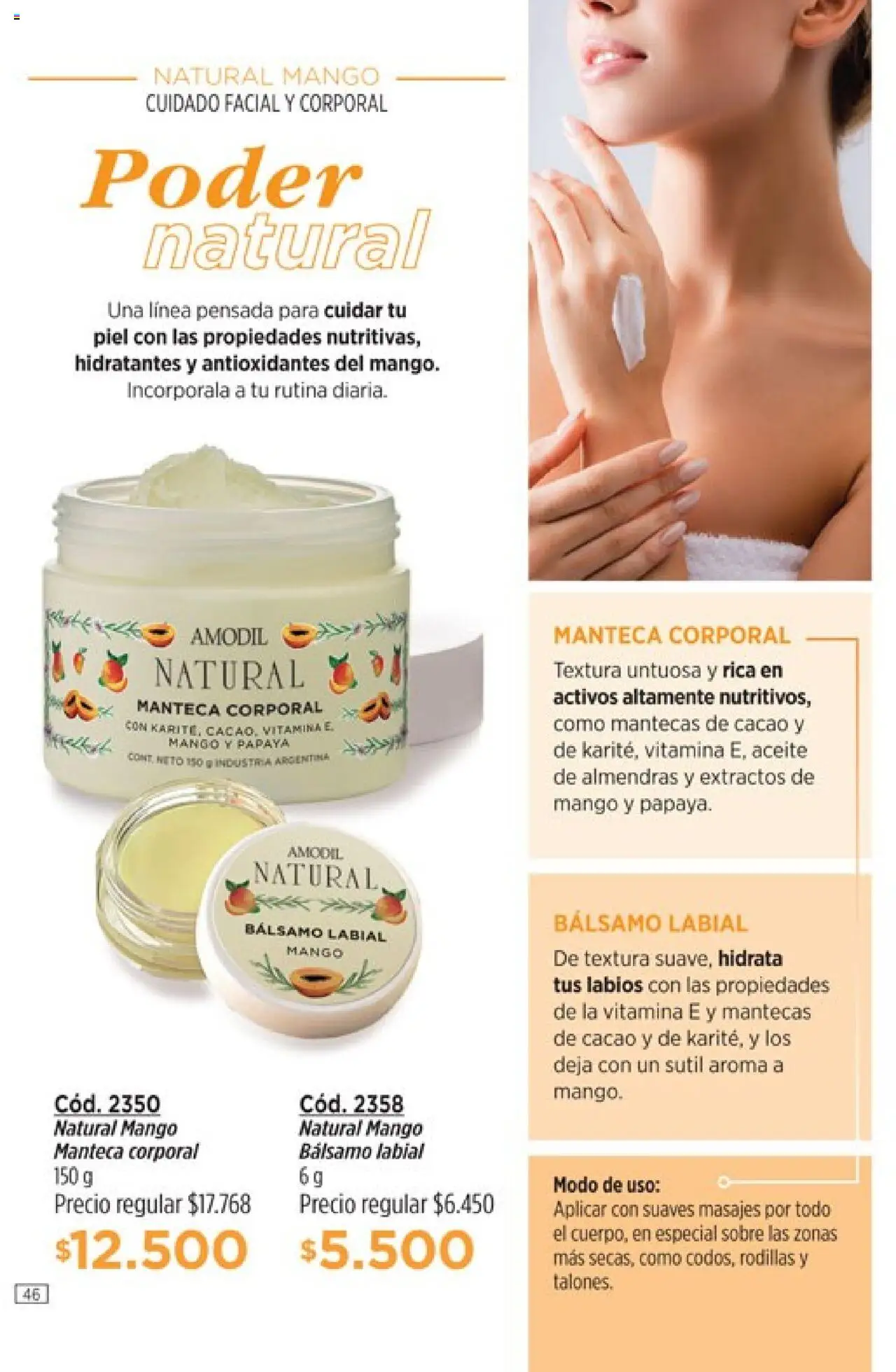 Catálogo Amodil Campaña 12 │ válido desde el 26.06.2025 | Página: 46 | Productos: Sobre, Almendras, Mango, Cacao