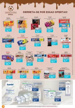 Mundial Folheto - válido de 01.08.2025 | Página: 4 | Produtos: Leite, Iogurte, Chocolate, Avelã