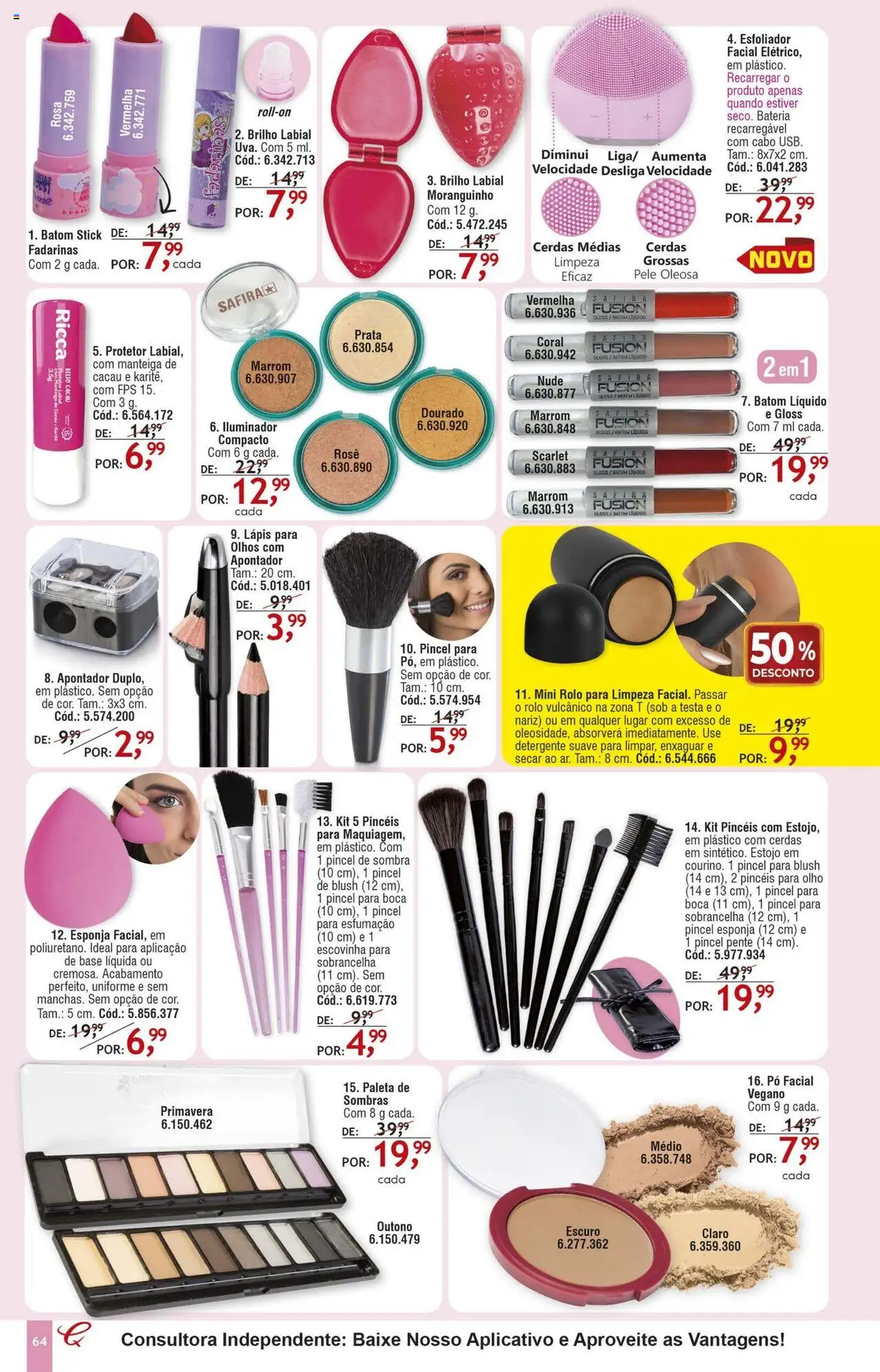 Quatro Estações Folheto - válido de 01.08.2025 | Página: 60 | Produtos: Blush, Detergente, Manteiga, Protetor labial