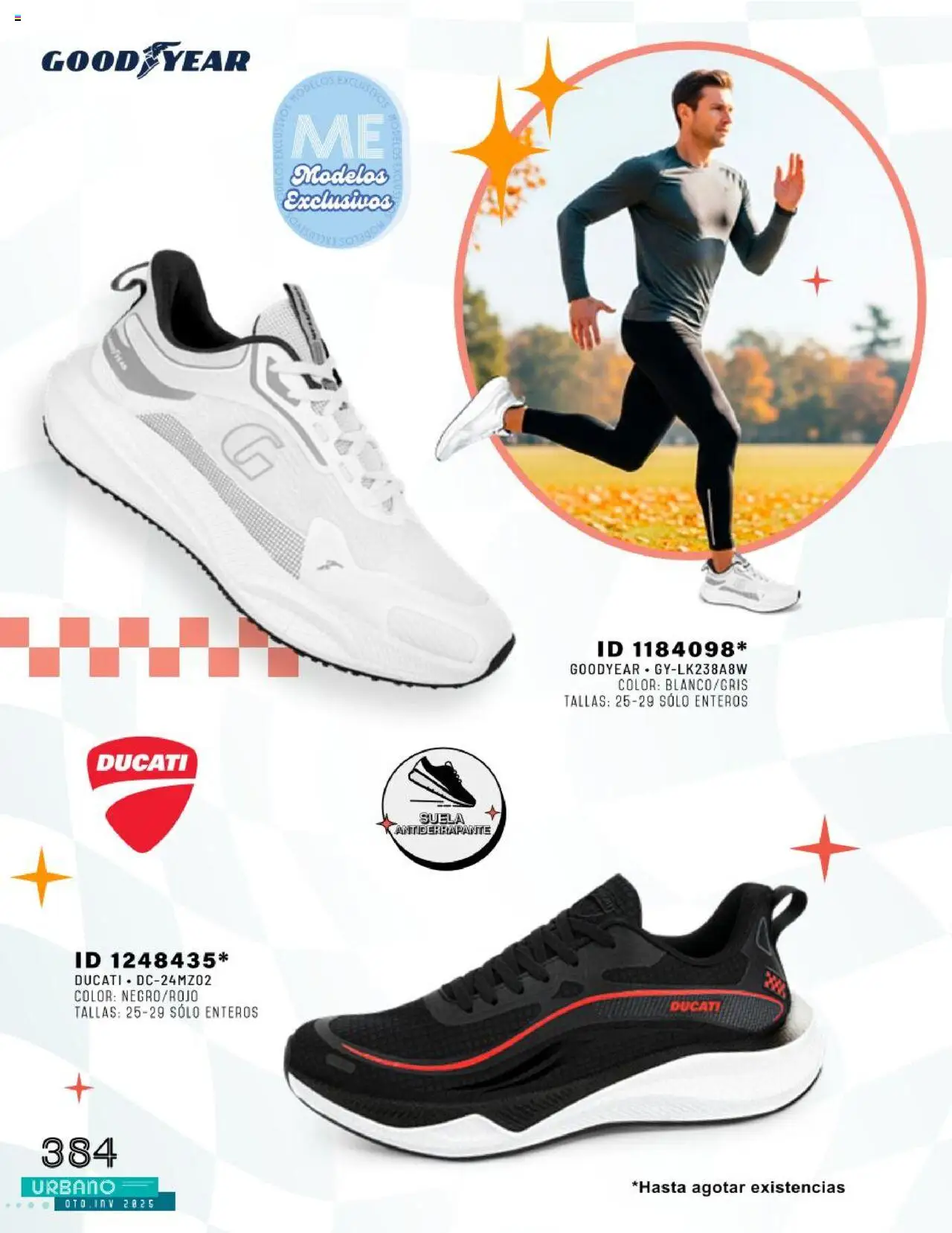 Nuevas ofertas de Price Shoes válidas en toda la República Mexicana desde el 24.07.2025. ¡Encuentra las mejores ofertas en Price Shoes catálogo Urbano otoño / invierno 2025! | Página: 384