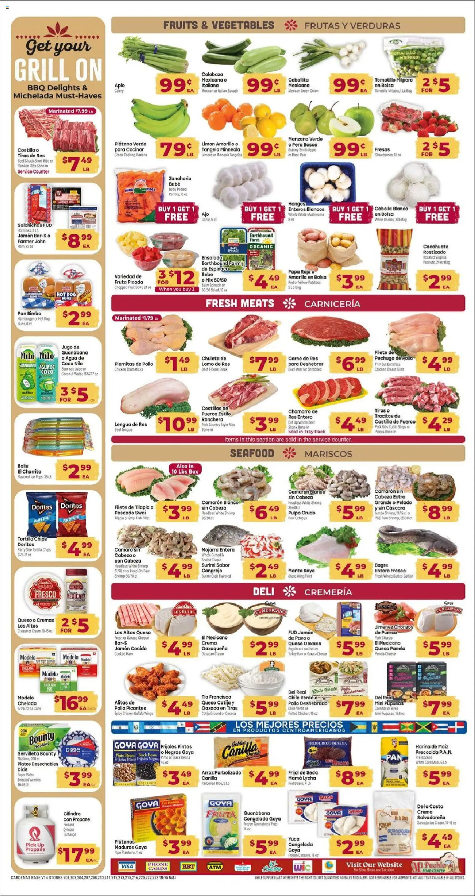 Cardenas Weekly Ad - valid from 08.04.2026 | Page: 4 | Products: Pan, Fish, Beet, Grill