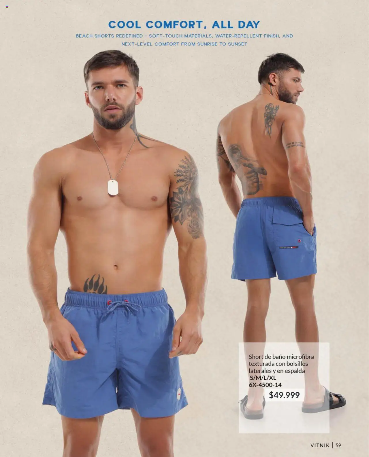 Vitnik - Catálogo Hombre │ válido desde el 07.10.2025 | Página: 59 | Productos: Short, Baño