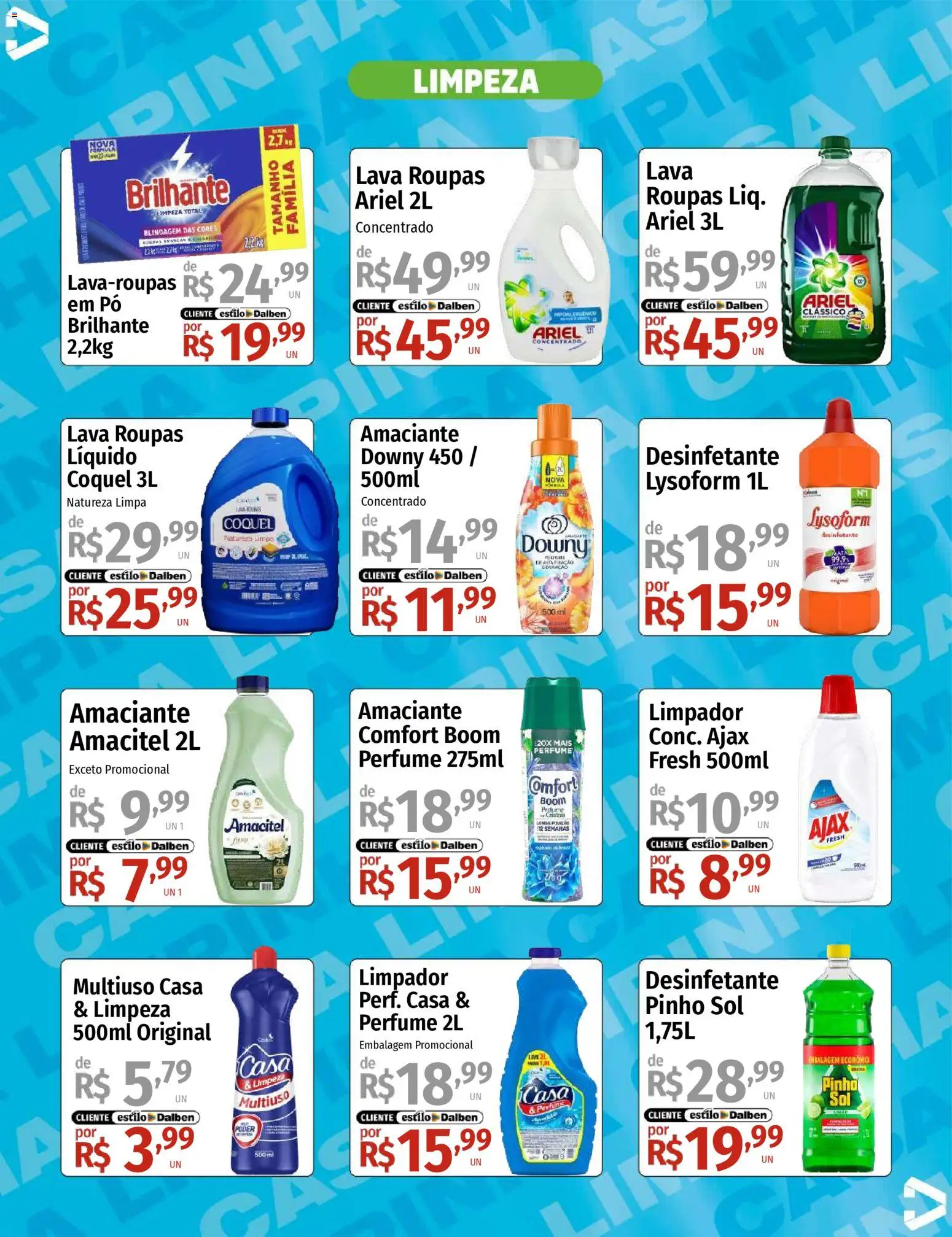 Supermercado Dalben Folheto - válido de 02.02.2026 | Página: 2 | Produtos: Perfume, Roupas, Amaciante, Desinfetante
