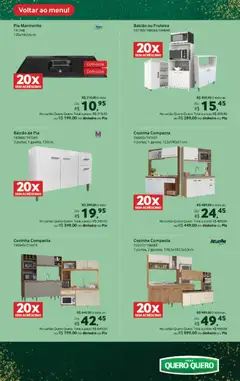 Lojas Quero-Quero - Ofertas atuais - Pré-Visualização do folheto da loja Lojas Quero-Quero, válido de 03.12.2025 | Página: 18 | Produtos: Fruteira, Cuba, Pia