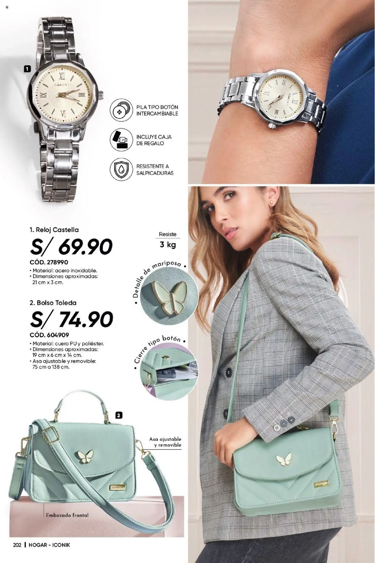 Catálogo Azzorti válido desde 28.05.2025 | Página: 204 | Productos: Caja, Bolso, Reloj
