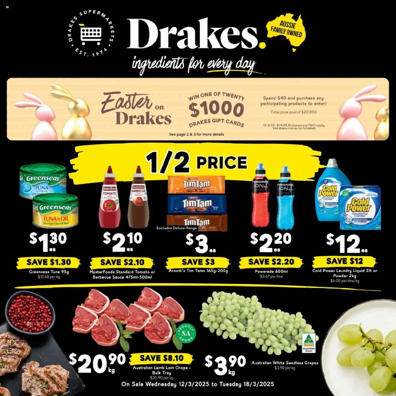 New DRAKES Catalogue 12/03/2025 > weekly specials 📣