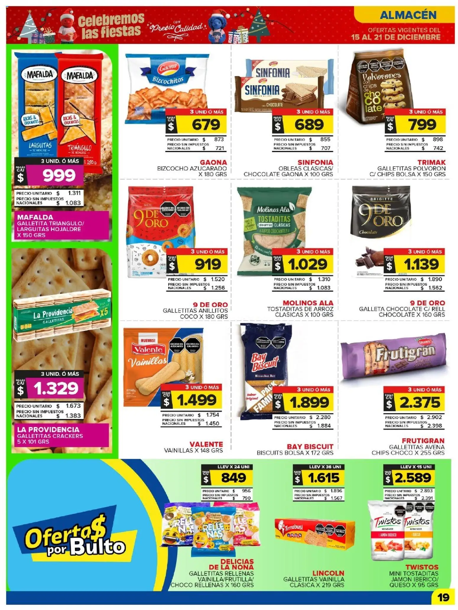 Carrefour Maxi catálogo │ válido desde el 15.12.2025 | Página: 22 | Productos: Bolsa, Galletitas, Avena, Arroz