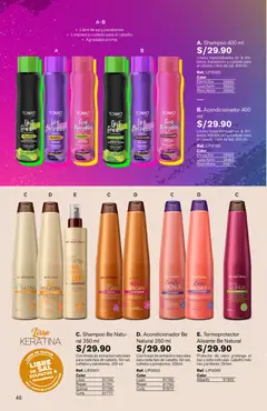 Vista previa de folleto Leonisa - Aliados Celebra A Mamá de la Leonisa válido desde 07.04.2026 | Página: 46 | Productos: Shampoo, Acondicionador, Aceite