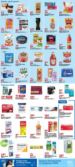 Preview of London Drugs weekly flyer / circulaire from shop London Drugs valid from 24.04.2026 | Page: 3 | Products: Ketchup, Salad, Coffee, Tomatoes