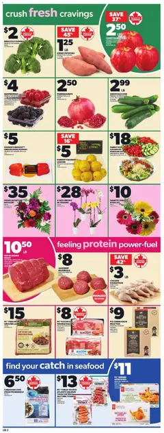 Preview of Loblaws weekly flyer / circulaire from shop Loblaws valid from 30.10.2025 | Page: 5 | Products: Salad, PC, Potatoes, Chicken