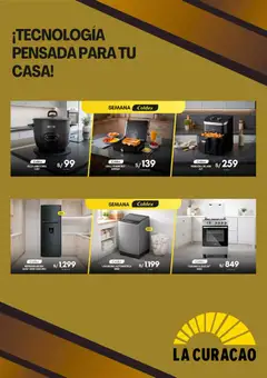 Vista previa de folleto La Curacao catálogo de la La Curacao válido desde 30.03.2026 | Página: 3 | Productos: Lavadora, Cocina, Freidora