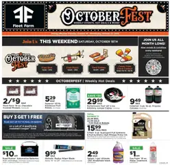 Preview of Mills Fleet Farm weekly ads valid from 16.10.2025