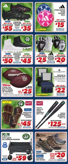 Big 5 Sporting Goods Weekly Ad - valid from 12.09.2025 | Page: 2 | Products: Gloves, Receiver