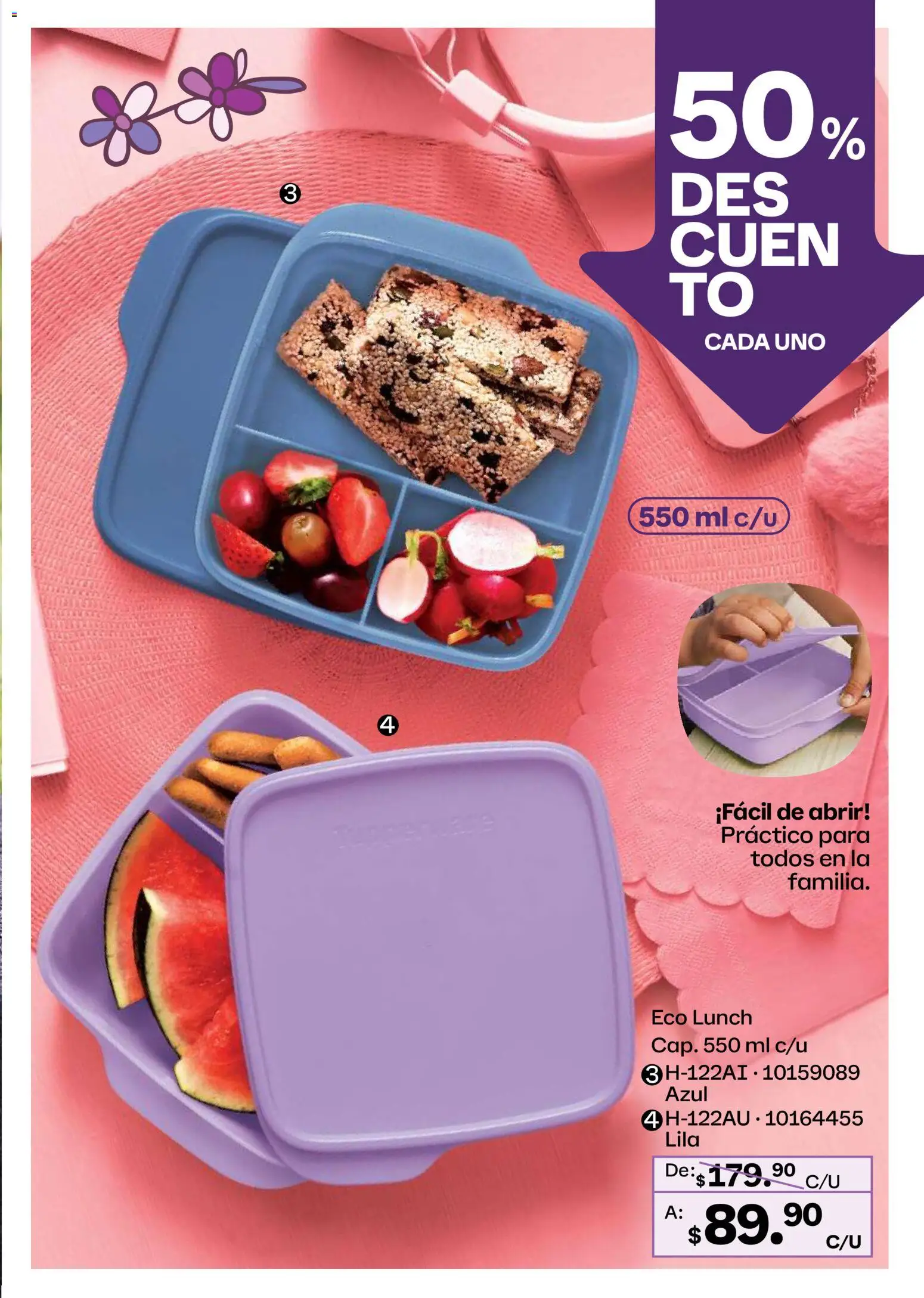Nuevas ofertas de Tupperware válidas en toda la República Mexicana desde el 26.01.2026. ¡Encuentra las mejores ofertas en Tupperware catálogo! | Página: 23 | Productos: Té