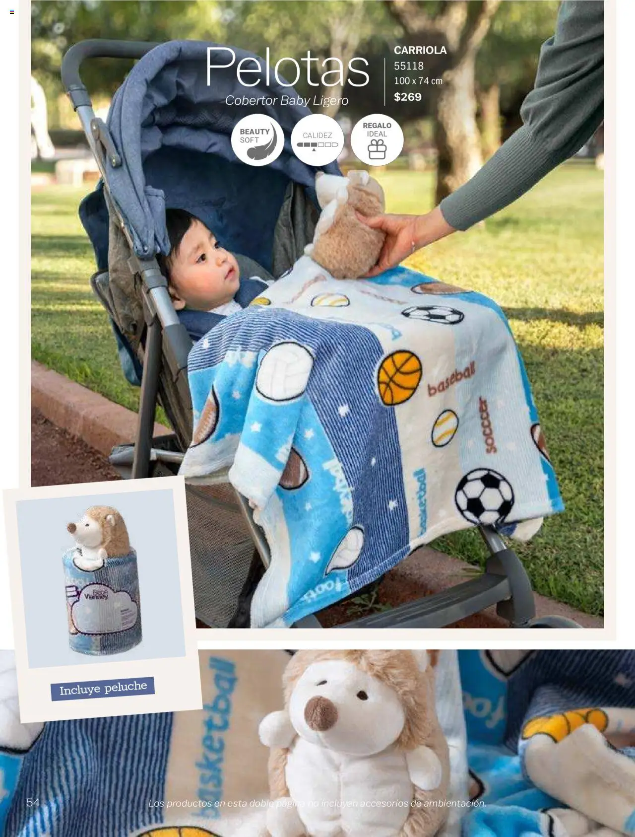 Nuevas ofertas de Vianney válidas en toda la República Mexicana desde el 15.08.2025. ¡Encuentra las mejores ofertas en Vianney - Catálogo Bebé! | Página: 56 | Productos: Carriola, Cobertor