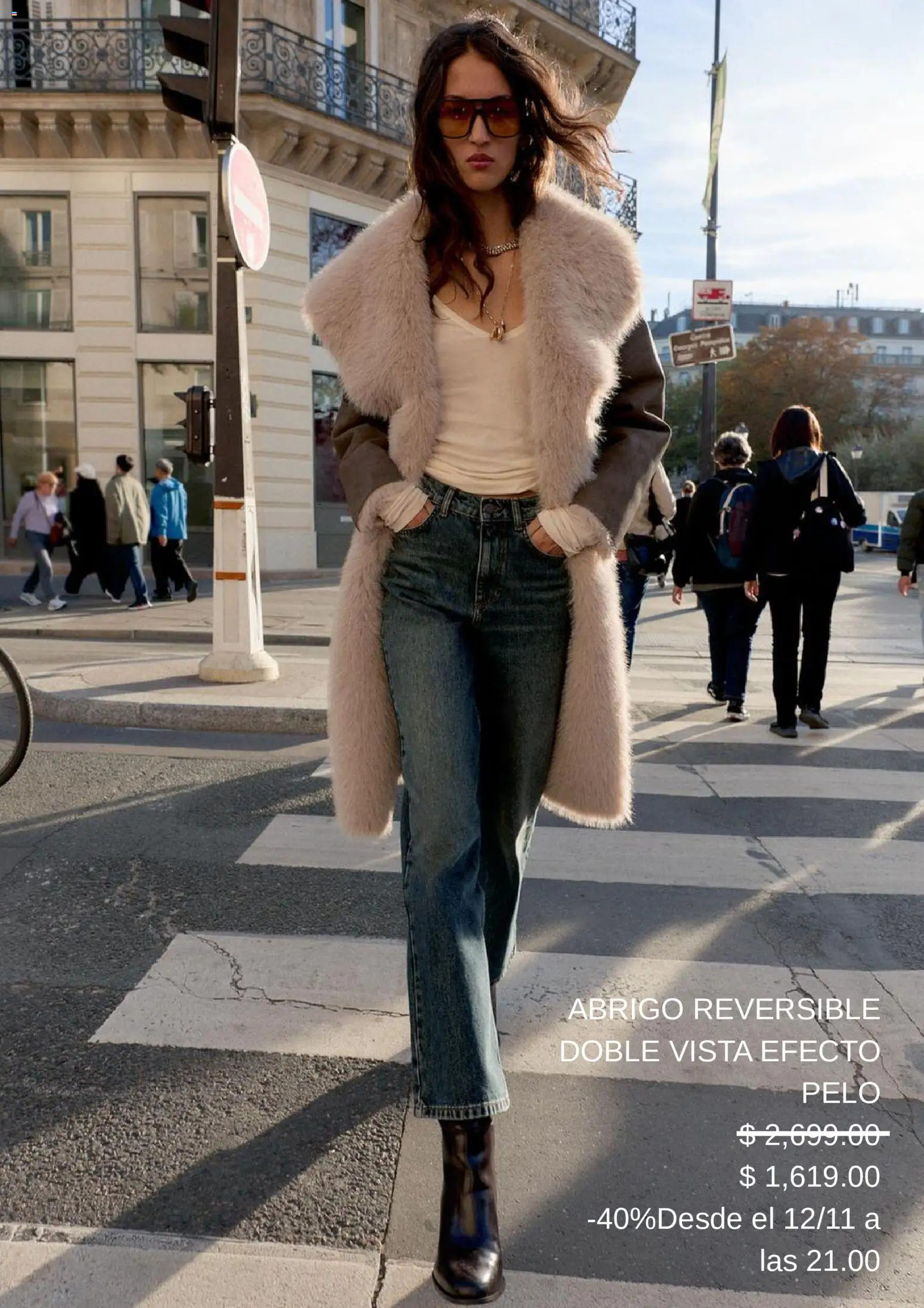 Nuevas ofertas de Zara válidas en toda la República Mexicana desde el 12.11.2025. ¡Encuentra las mejores ofertas en Zara Buen Fin! | Página: 4 | Productos: Abrigo