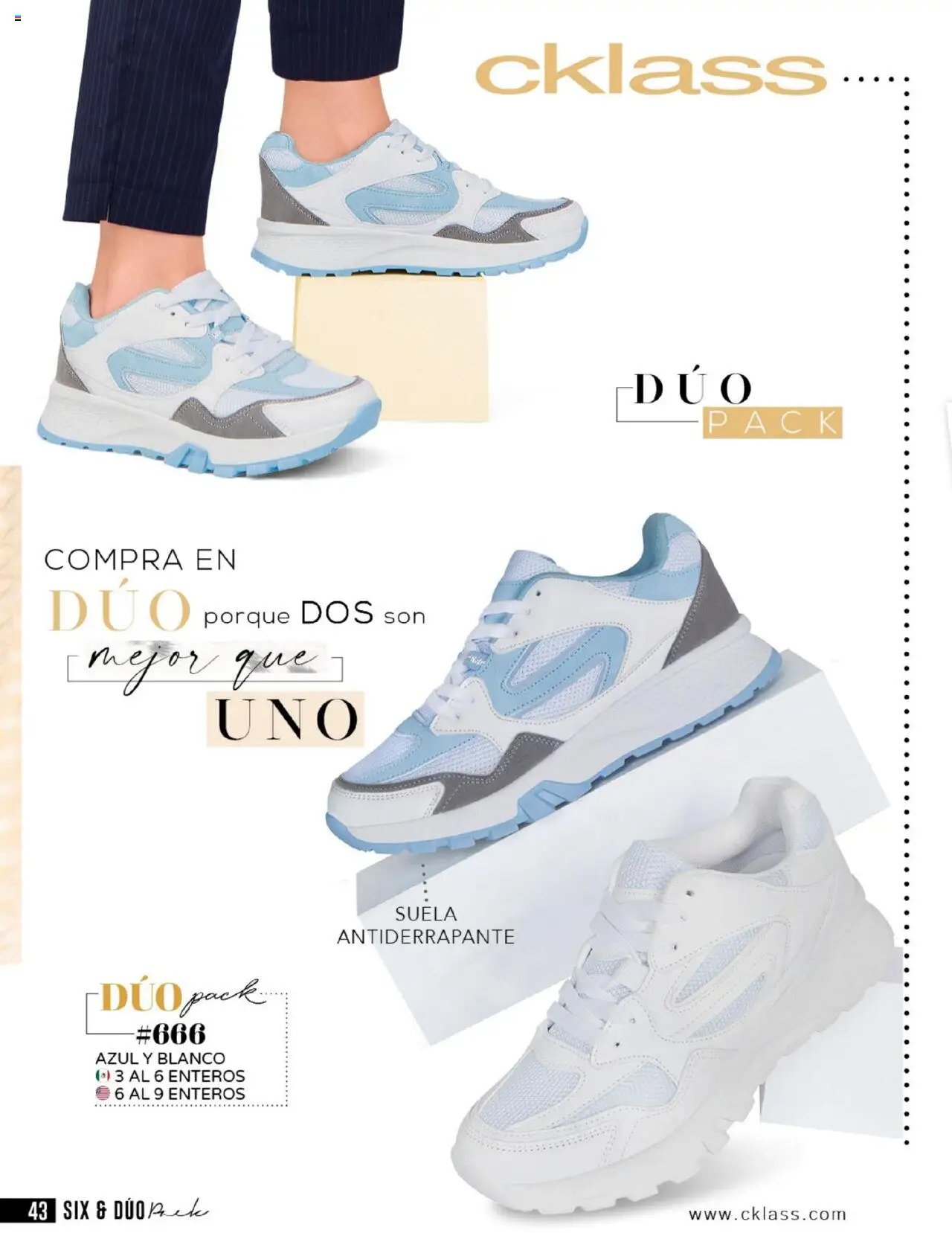 Nuevas ofertas de Cklass válidas en toda la República Mexicana desde el 14.07.2025. ¡Encuentra las mejores ofertas en Cklass catálogo Six y Duopack! | Página: 44