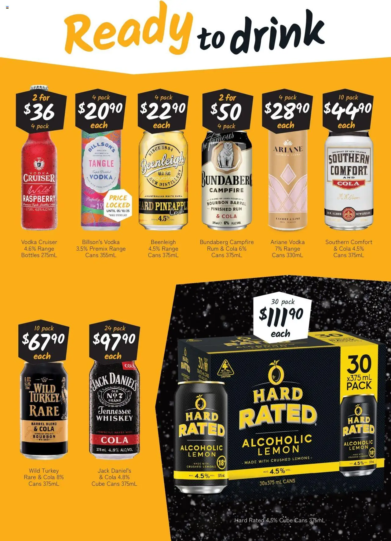 Cellarbrations catalogue - valid from 08.09.2025 | Page: 5 | Products: Bourbon, Whiskey, Lemon, Raspberry