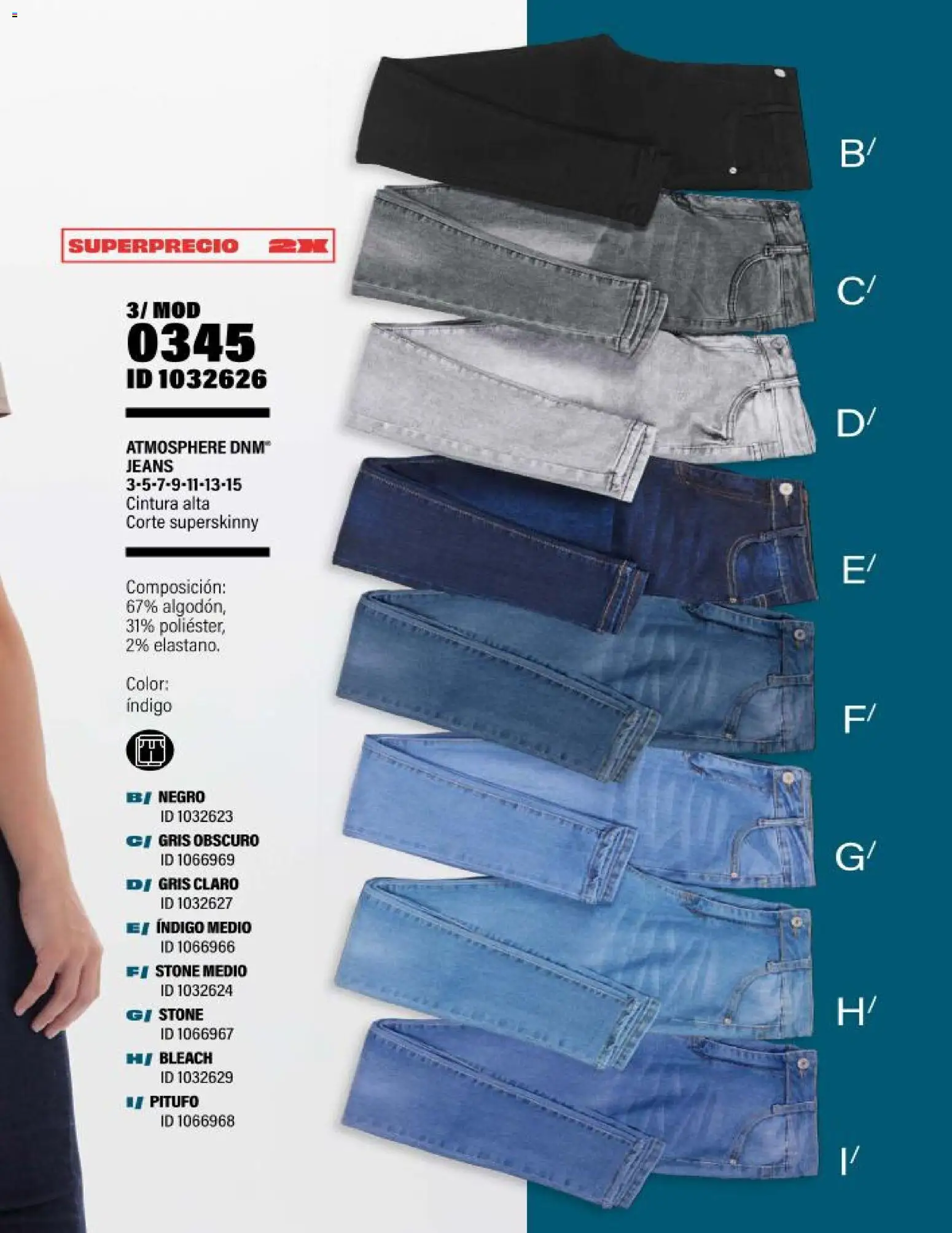 Nuevas ofertas de Price Shoes válidas en toda la República Mexicana desde el 15.11.2025. ¡Encuentra las mejores ofertas en Price Shoes catálogo Jeans Básicos! | Página: 7