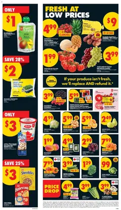 Preview of GREEN CABBAGE, Prody of Conado, Canode no. 1 grade from shop No Frills valid from 09.04.2026 | Page: 2 | Products: Pineapple, Potatoes, Bag, Apples