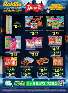 Roldão - Ofertas Halloween Docile - Pré-Visualização do folheto da loja Roldão, válido de 29.10.2025