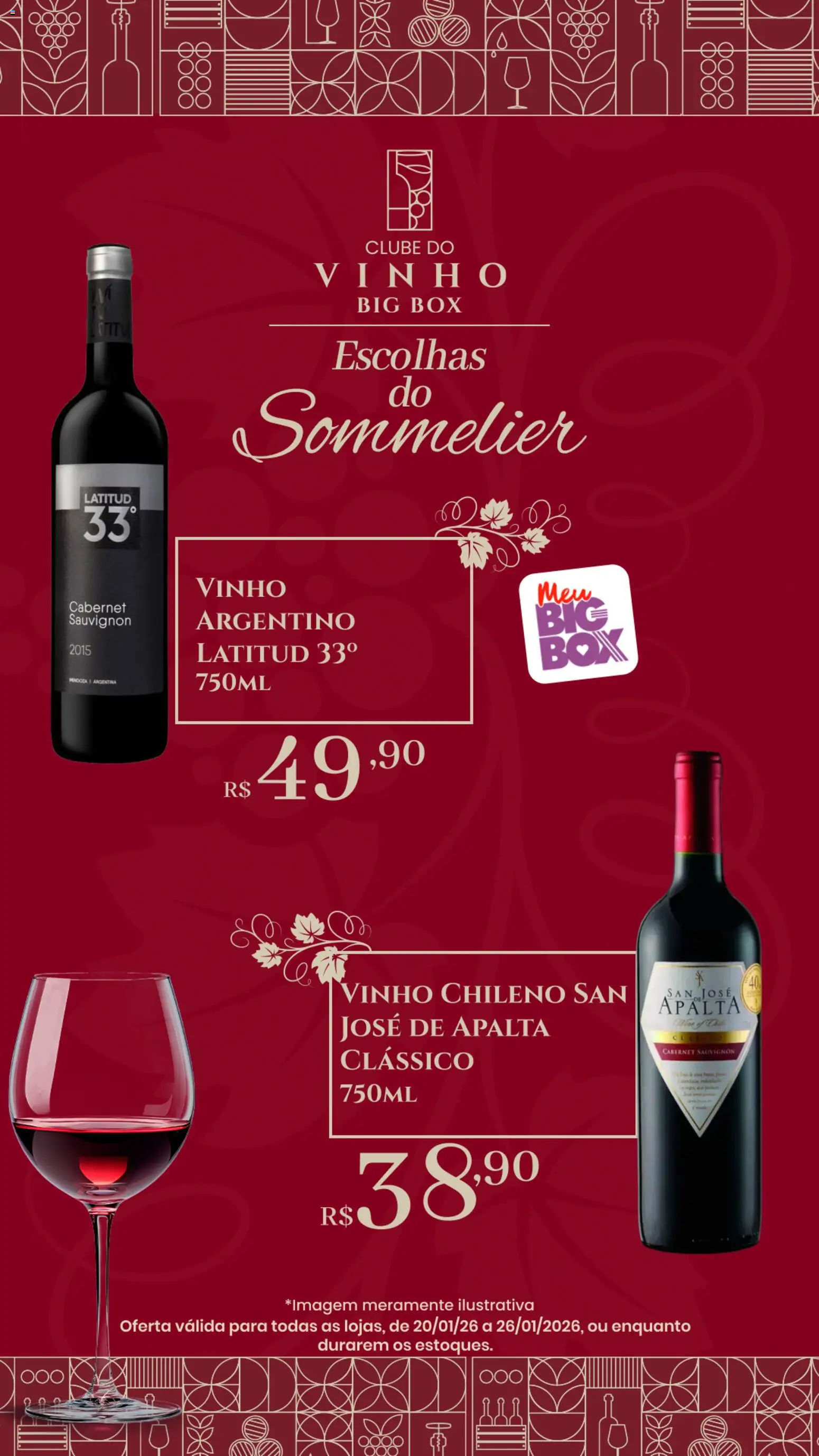 Big Box Folheto - válido de 20.01.2026 | Página: 2 | Produtos: Vinho