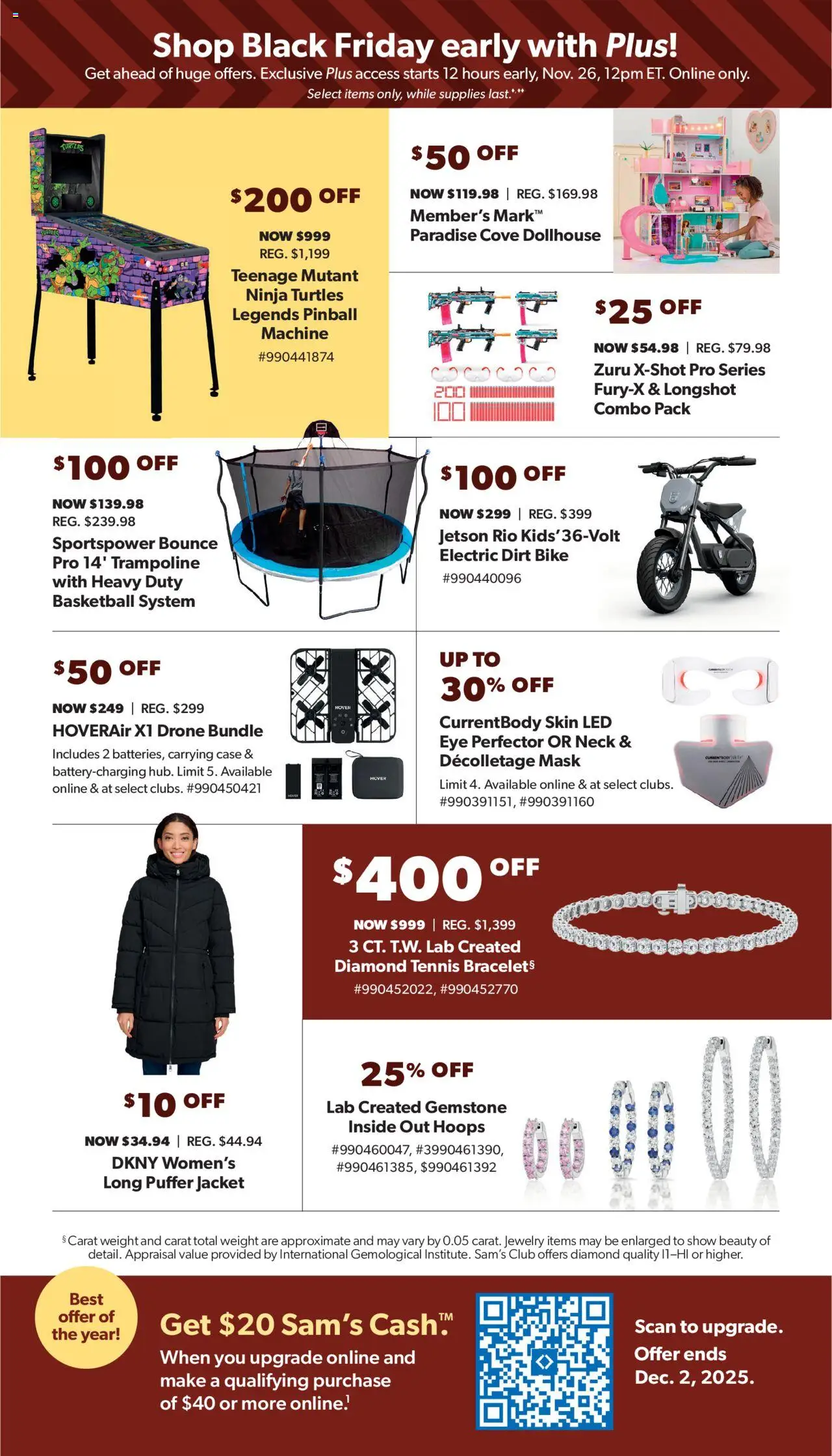 Sam's Club Black Friday - valid from 20.10.2025 | Page: 13 | Products: Mask, Jacket, Case, Weight