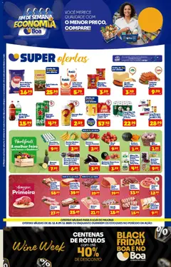 Boa Supermercados Black Friday - Pré-Visualização do folheto da loja Boa Supermercados, válido de 21.11.2025