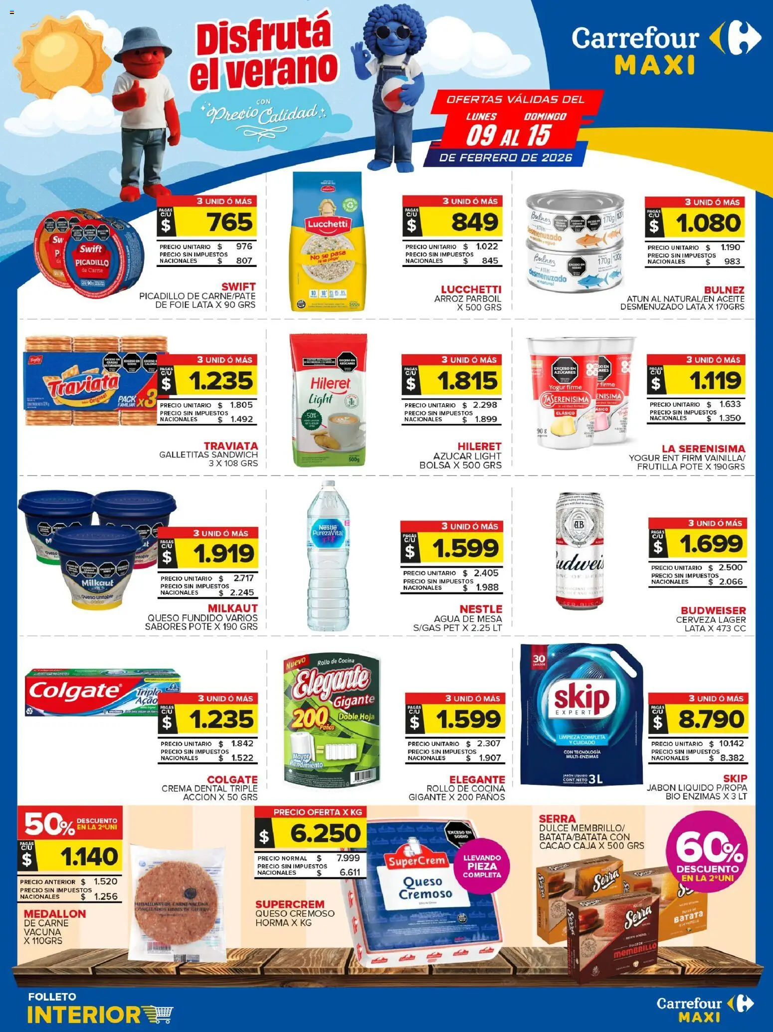 Carrefour Maxi catálogo │ válido desde el 09.02.2026 | Página: 1