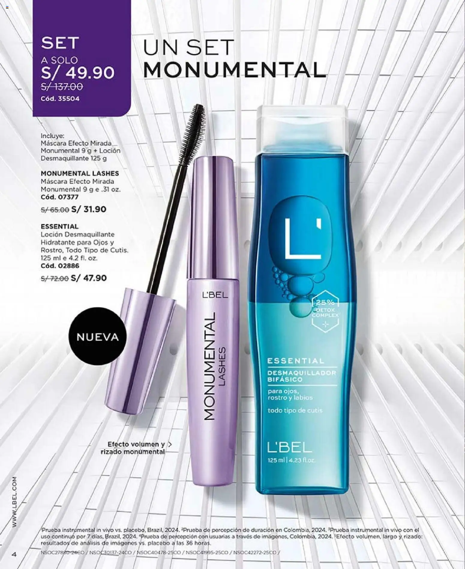 Catálogo L'Bel válido desde 18.12.2025 | Página: 4 | Productos: Máscara