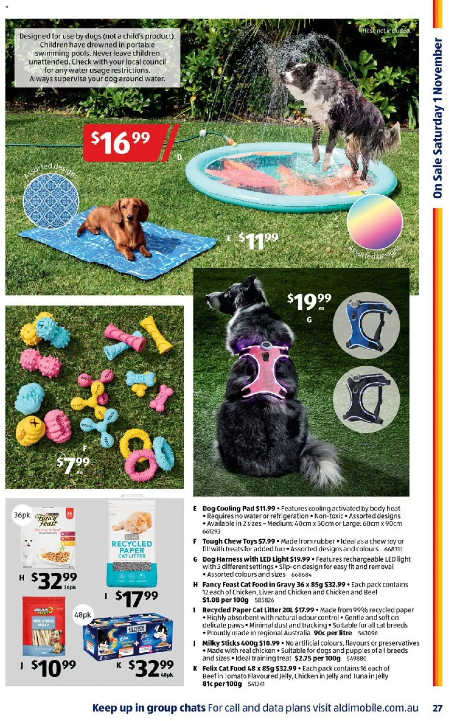 Aldi catalogue - valid from 29.10.2025 | Page: 27 | Products: Light, Chicken, Tuna, Portable