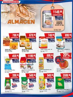 Maxiconsumo ofertas │ válido desde el 15.09.2025 | Página: 4 | Productos: Harina, Sal, Arroz, Pan rallado