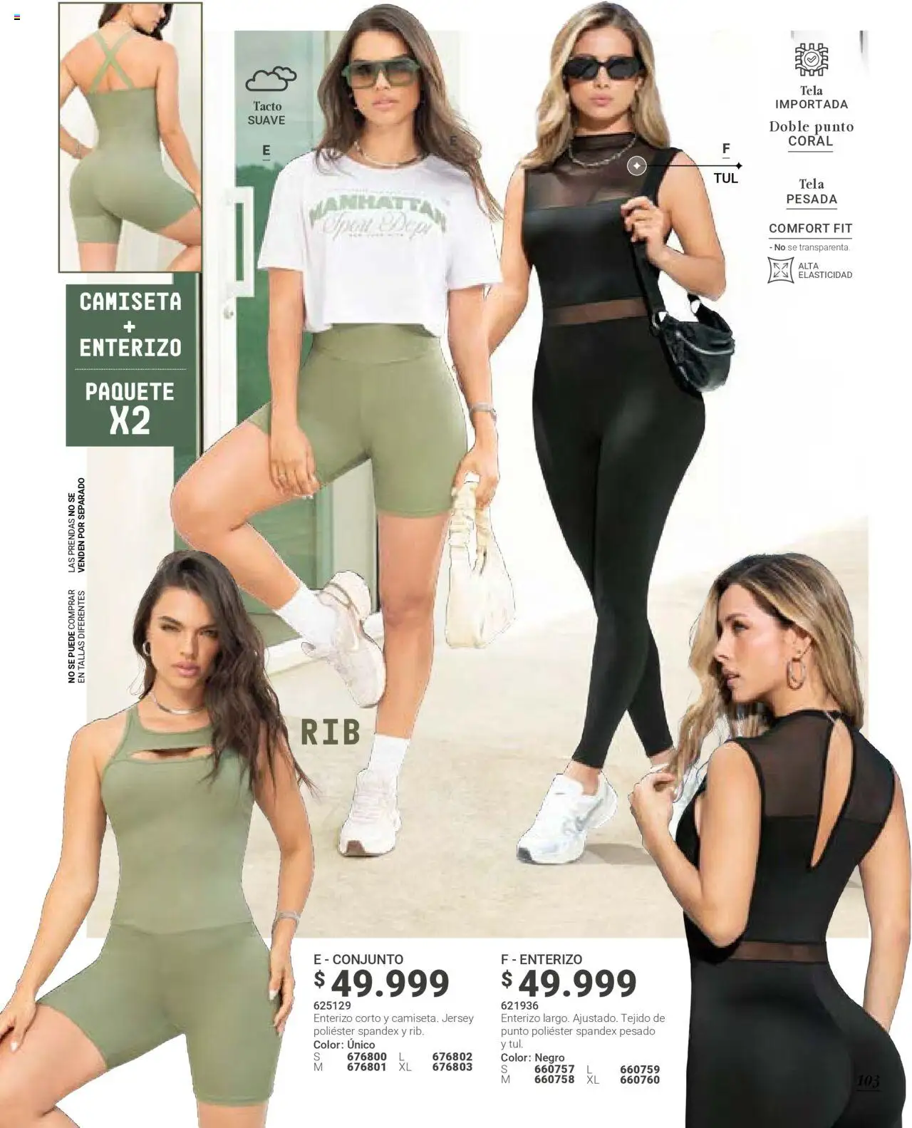 Carmel revista - valida desde el 01.09.2025 | Página: 106 | Productos: Camiseta, Conjunto, Enterizo