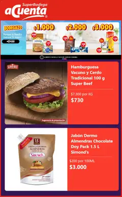 Super Bodega aCuenta ofertas  válido desde el 13.03.2026 | Página: 5 | Productos: Jabón, Chocolate, Cerdo, Crema