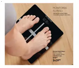 Nuevas ofertas de AVON válidas en toda la República Mexicana desde el 12.09.2025. ¡Encuentra las mejores ofertas en Báscula Digital Negro, Plástico y vidrio. Peso máximo 180 kg! | Página: 129 | Productos: Báscula digital