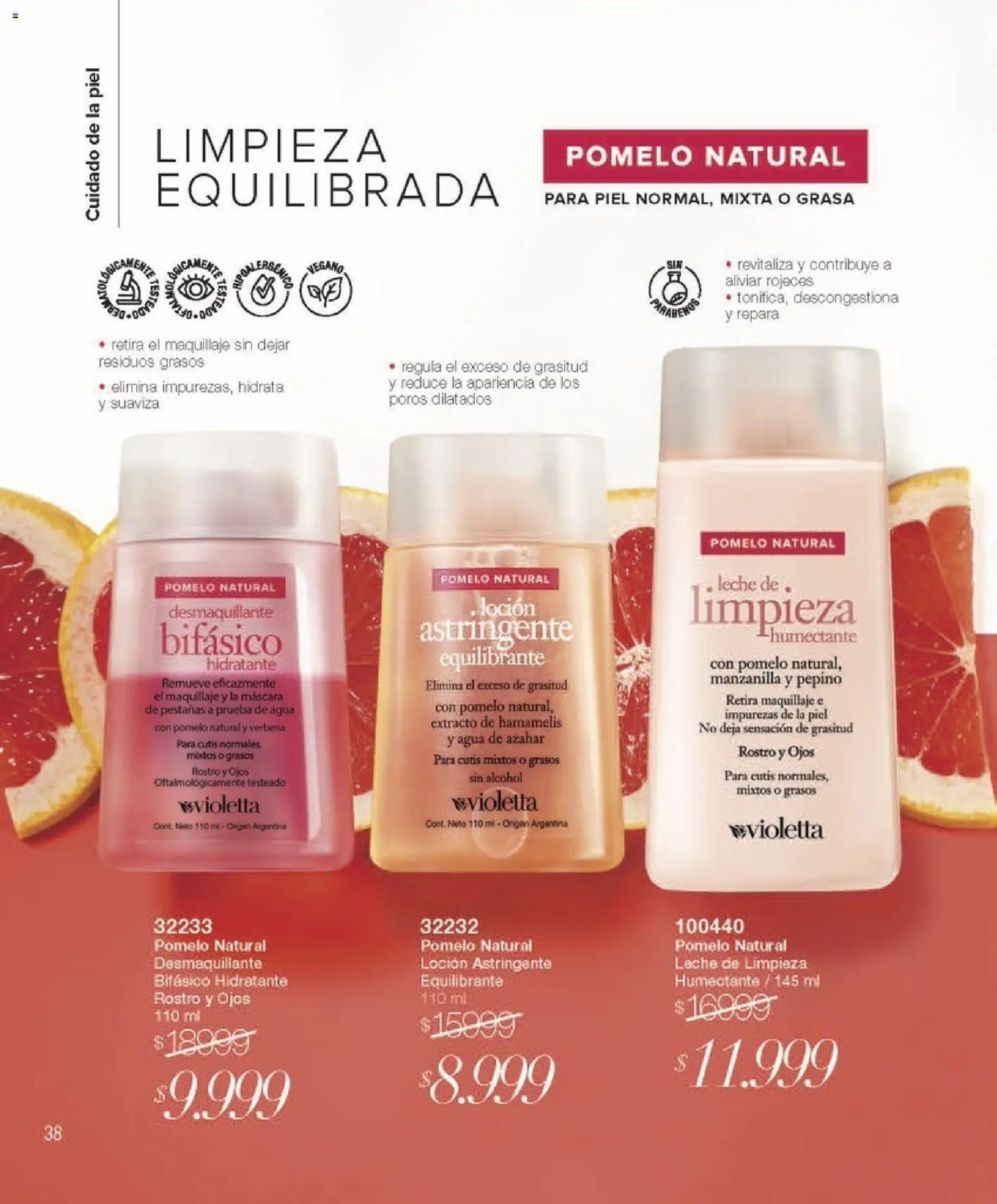Violetta - Violetta Cosméticos │ válido desde el 09.03.2026 | Página: 335 | Productos: Maquillaje, Desmaquillante, Loción, Pomelo