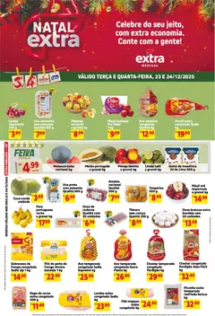 Extra - Ofertas de Mercado Terca Quarta - Pré-Visualização do folheto da loja Extra, válido de 23.12.2025