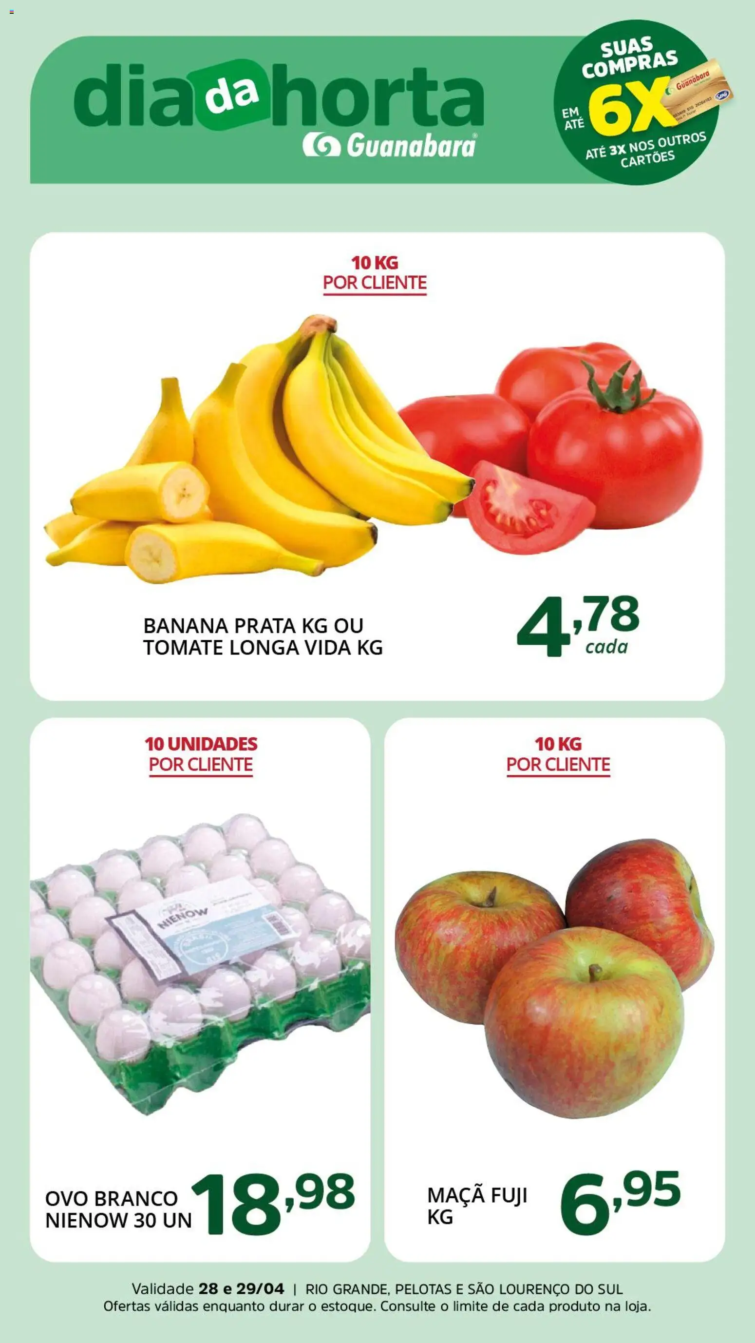 Supermercado Guanabara Folheto - válido de 28.04.2026 | Página: 1