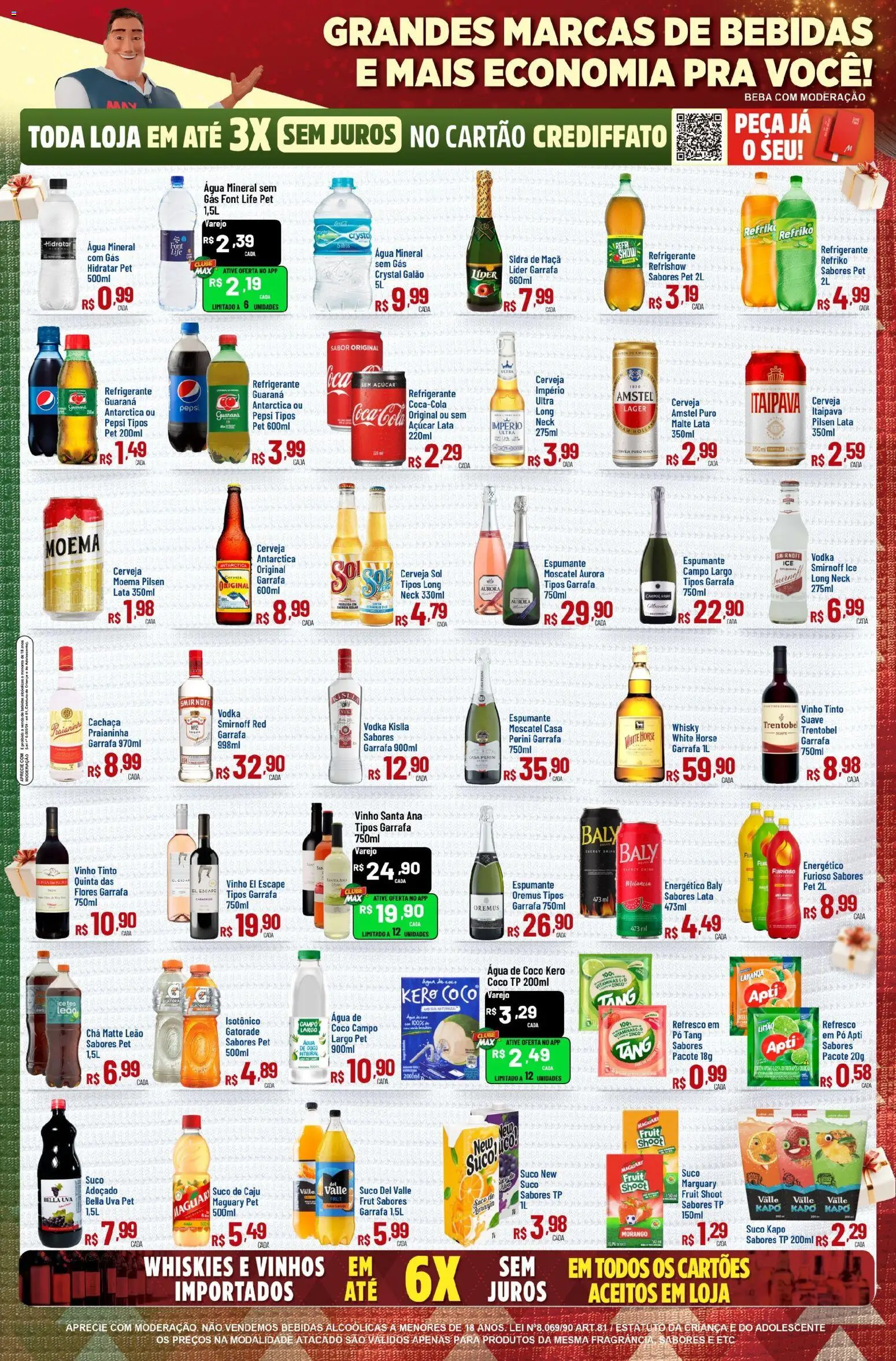 Max Atacadista Folheto - válido de 15.12.2025 | Página: 5 | Produtos: Água de coco, Guaraná, Refrigerante, Isotônico