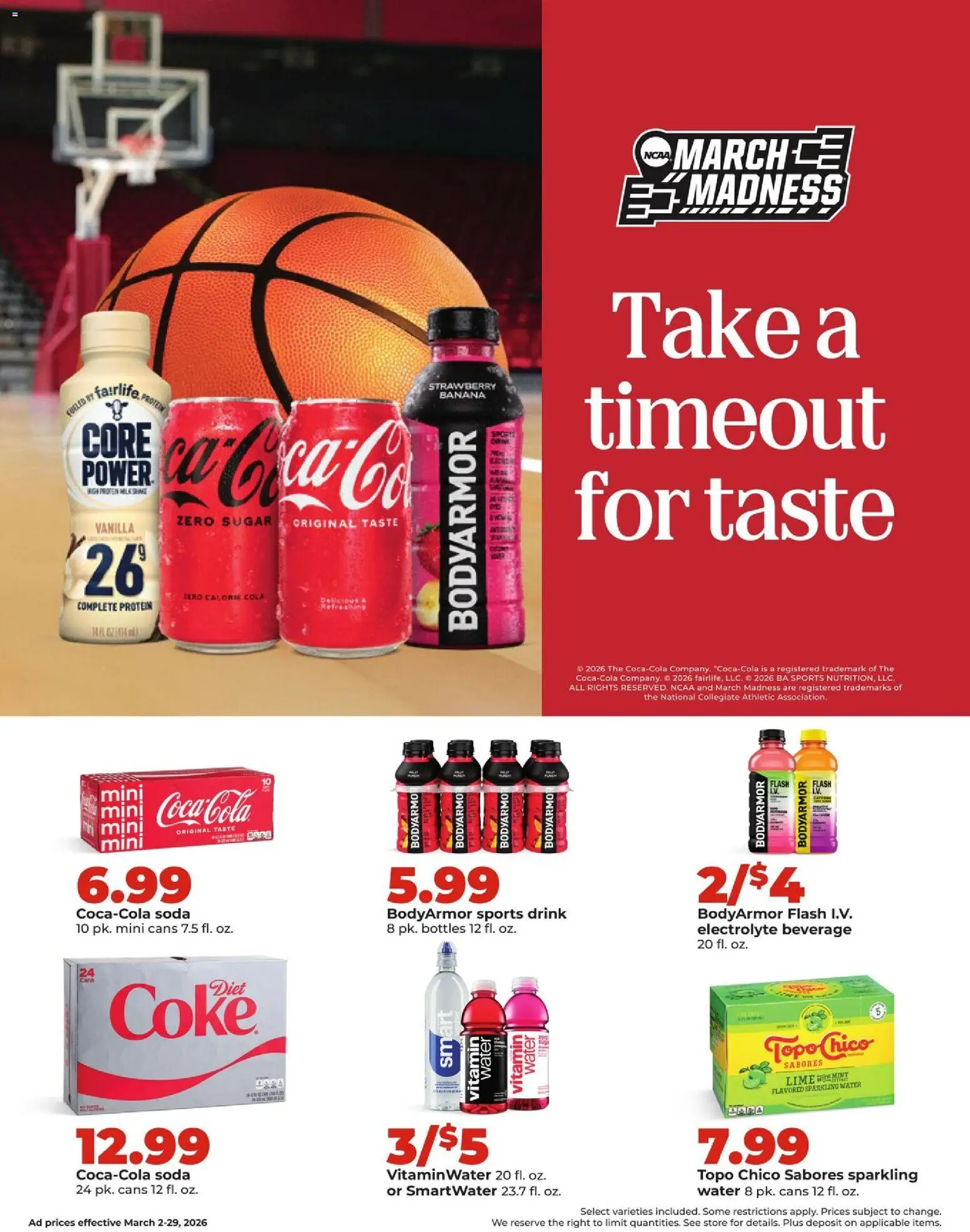 HyVee Monthly Ad - valid from 02.03.2026 | Page: 2 | Products: Wire, Water, Sugar, Lime