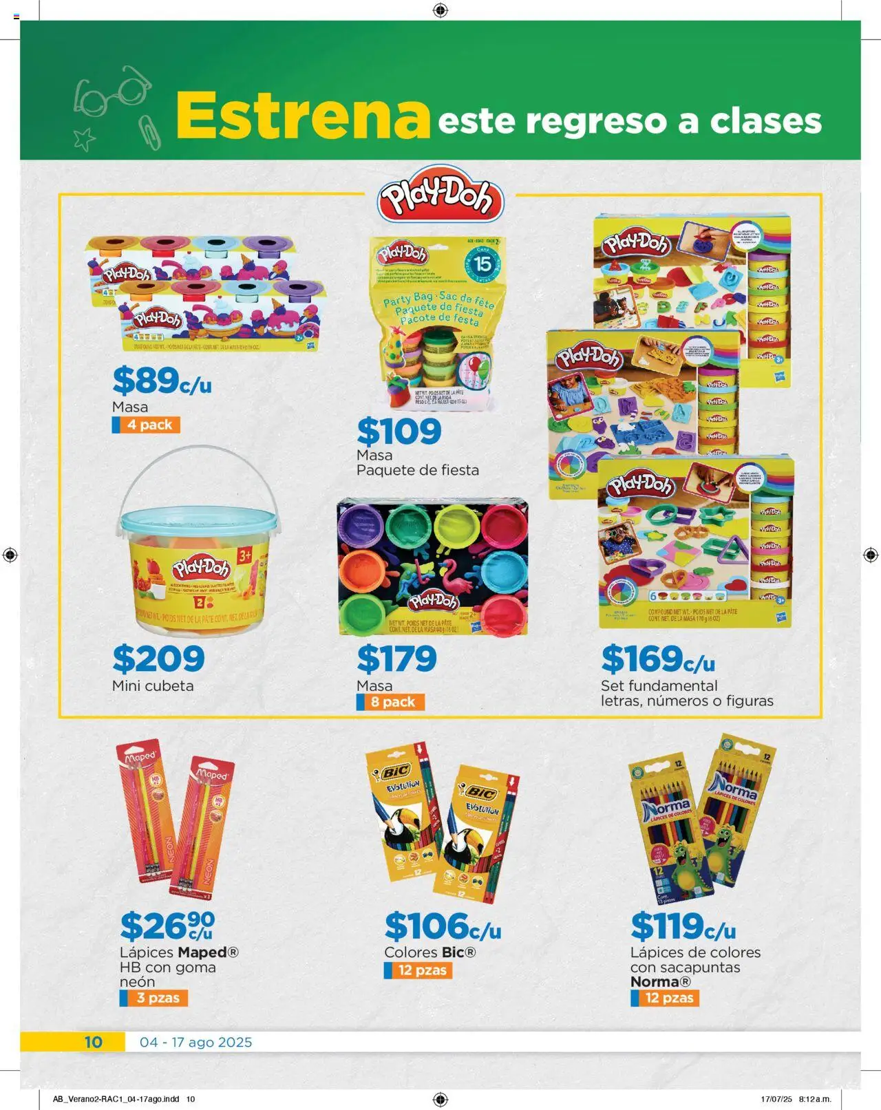Nuevas ofertas de Chedraui válidas en toda la República Mexicana desde el 04.08.2025. ¡Encuentra las mejores ofertas en Chedraui folleto! | Página: 10 | Productos: Sacapuntas, Paté