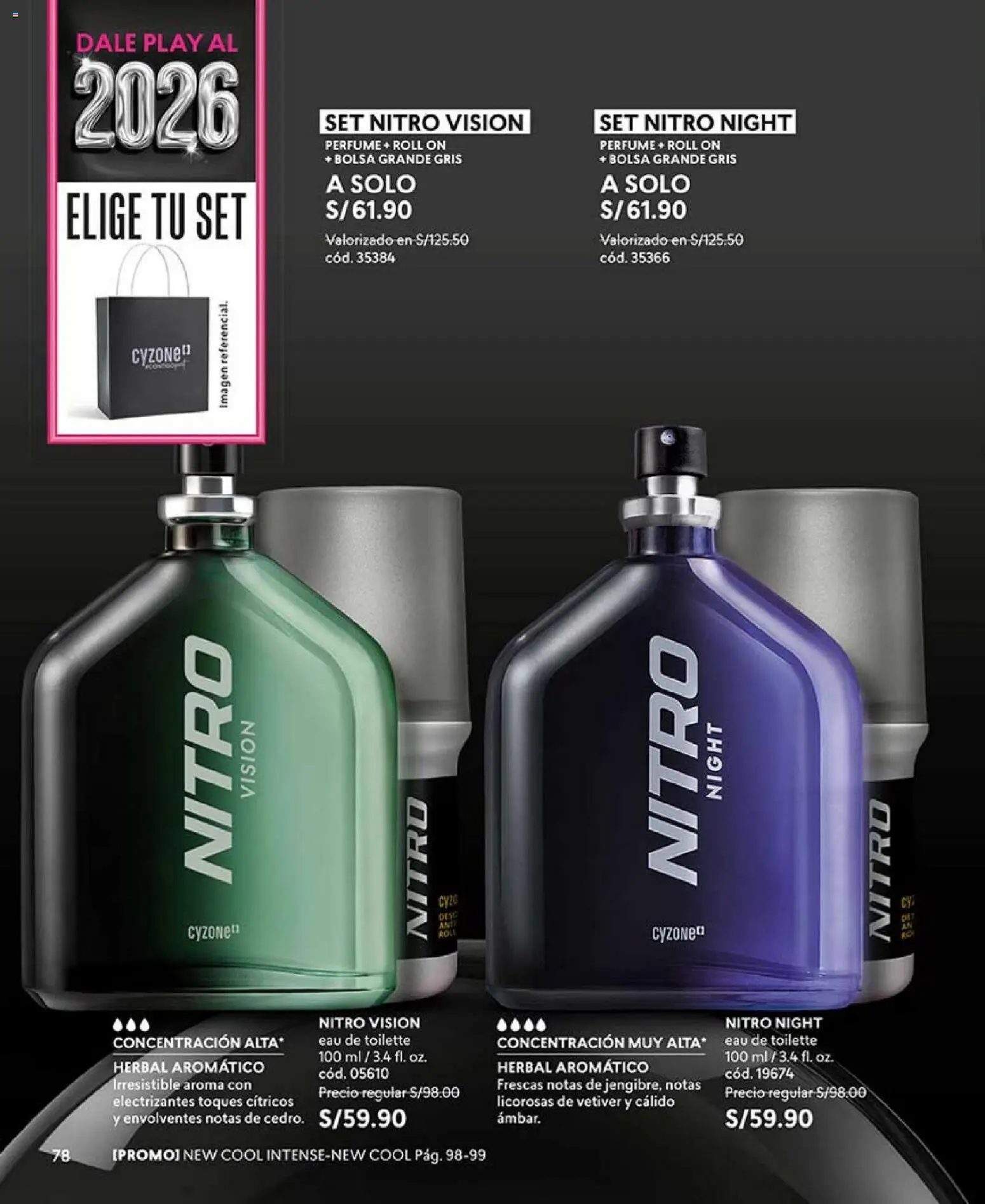 Catálogo CyZone válido desde 18.12.2025 | Página: 78 | Productos: Bolsa, Perfume, EAU de Toilette