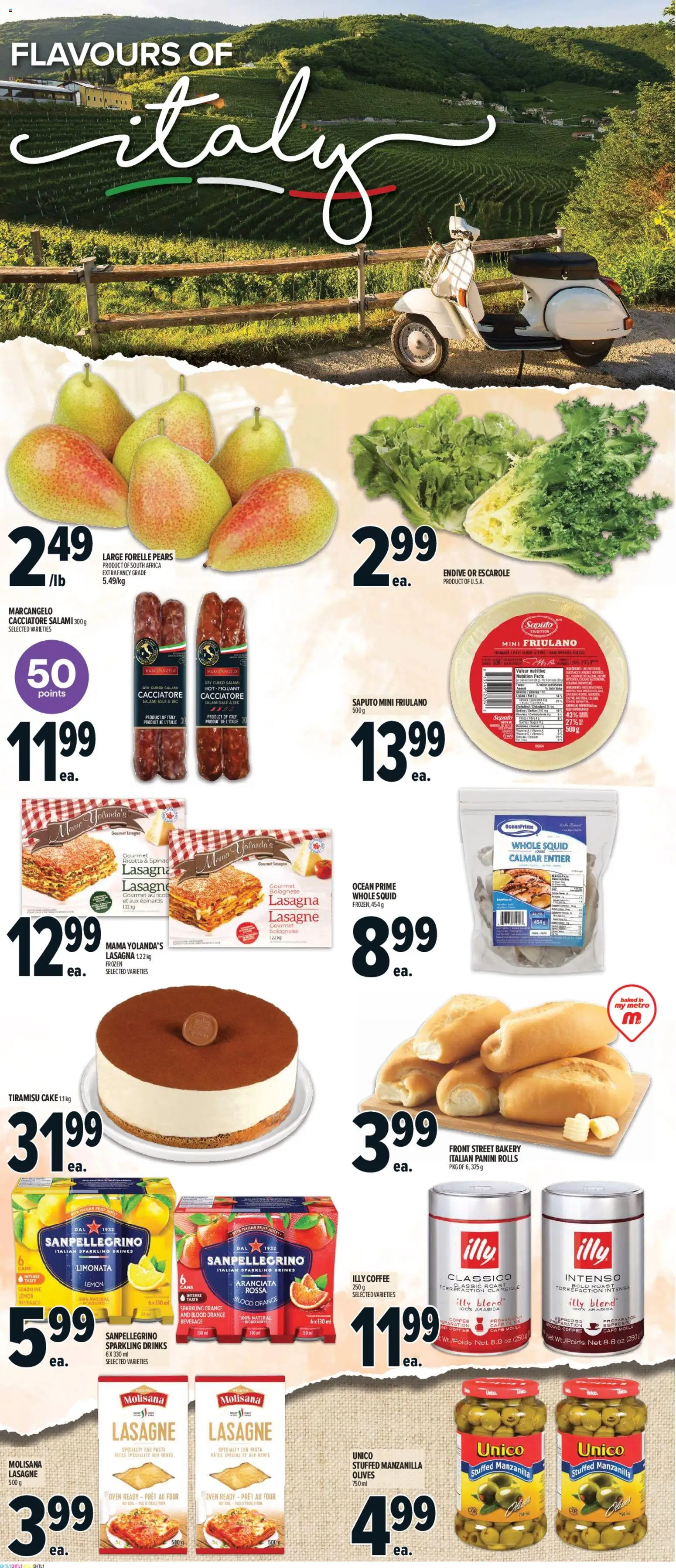 Metro flyer valid from 11.12.2025 | Page: 11 | Products: Bakery, Coffee, Salami, Juice