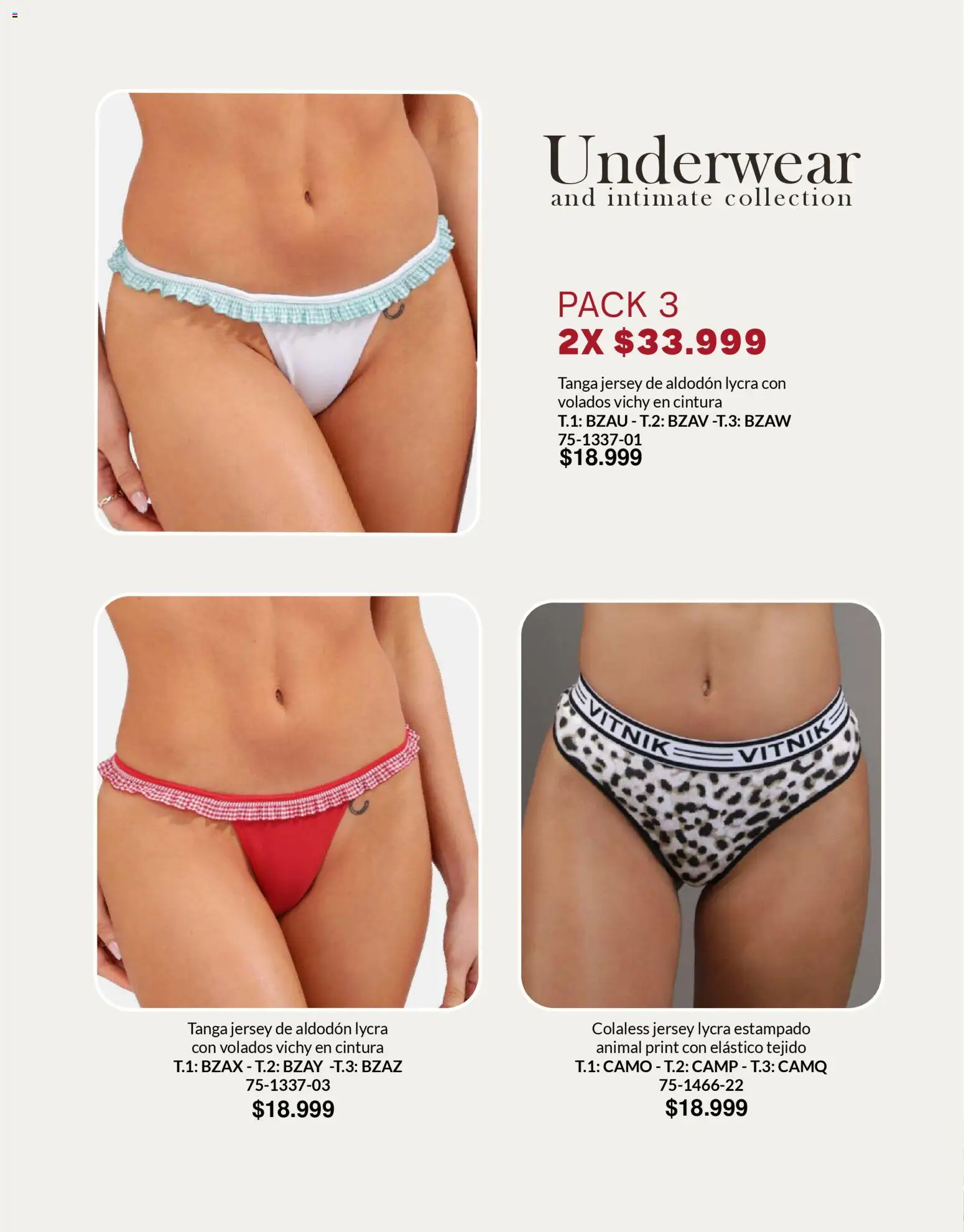 Vitnik - Underwear & Complements │ válido desde el 01.04.2026 | Página: 49