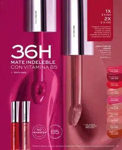 Catálogo L'Bel Campaña 18 válido desde el 30.11.2025 | Página: 31 | Productos: Mate, Labial