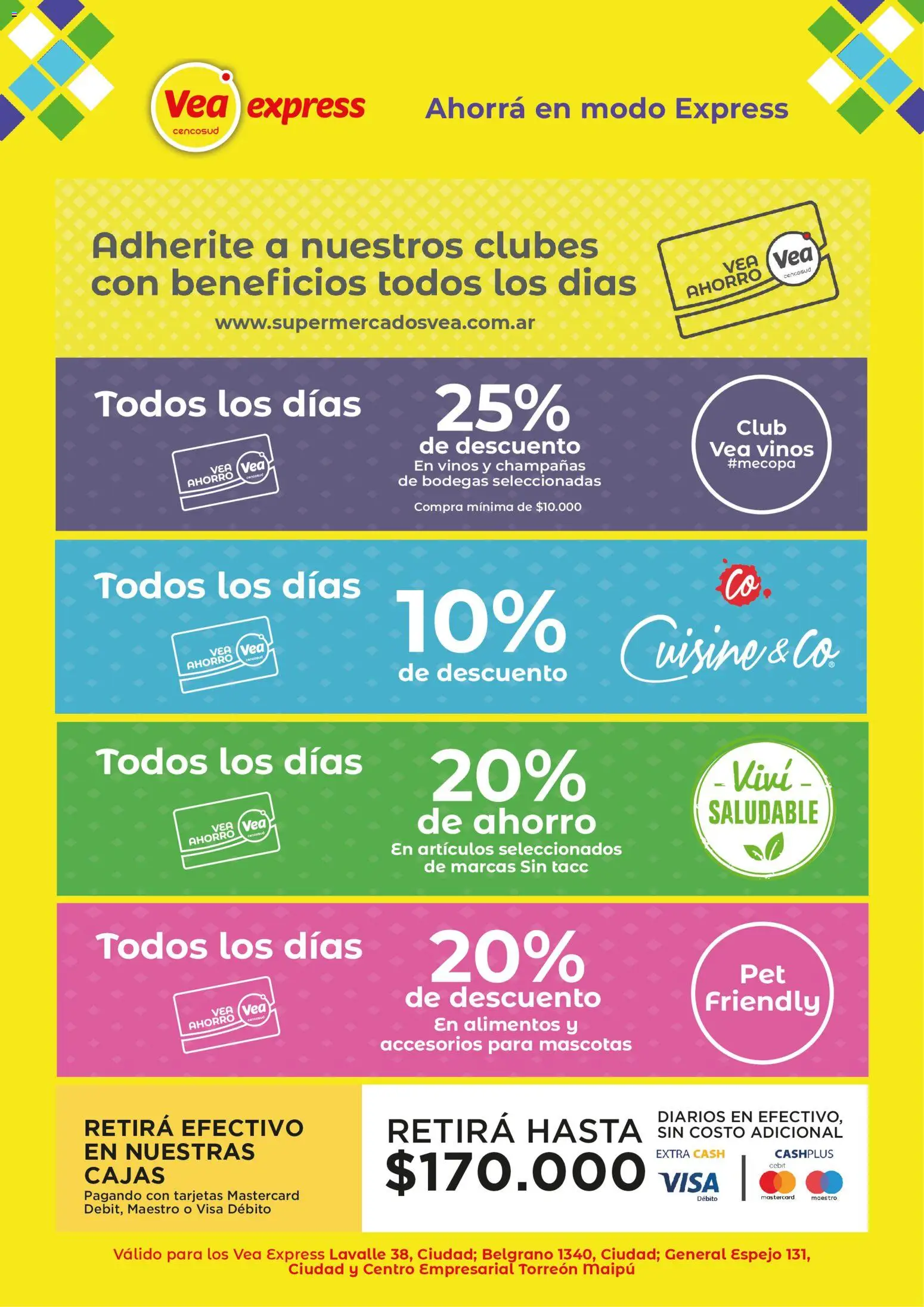 Vea - Ofertas Vea Express Lavalle │ válido desde el 23.12.2025 | Página: 2 | Productos: Espejo, General