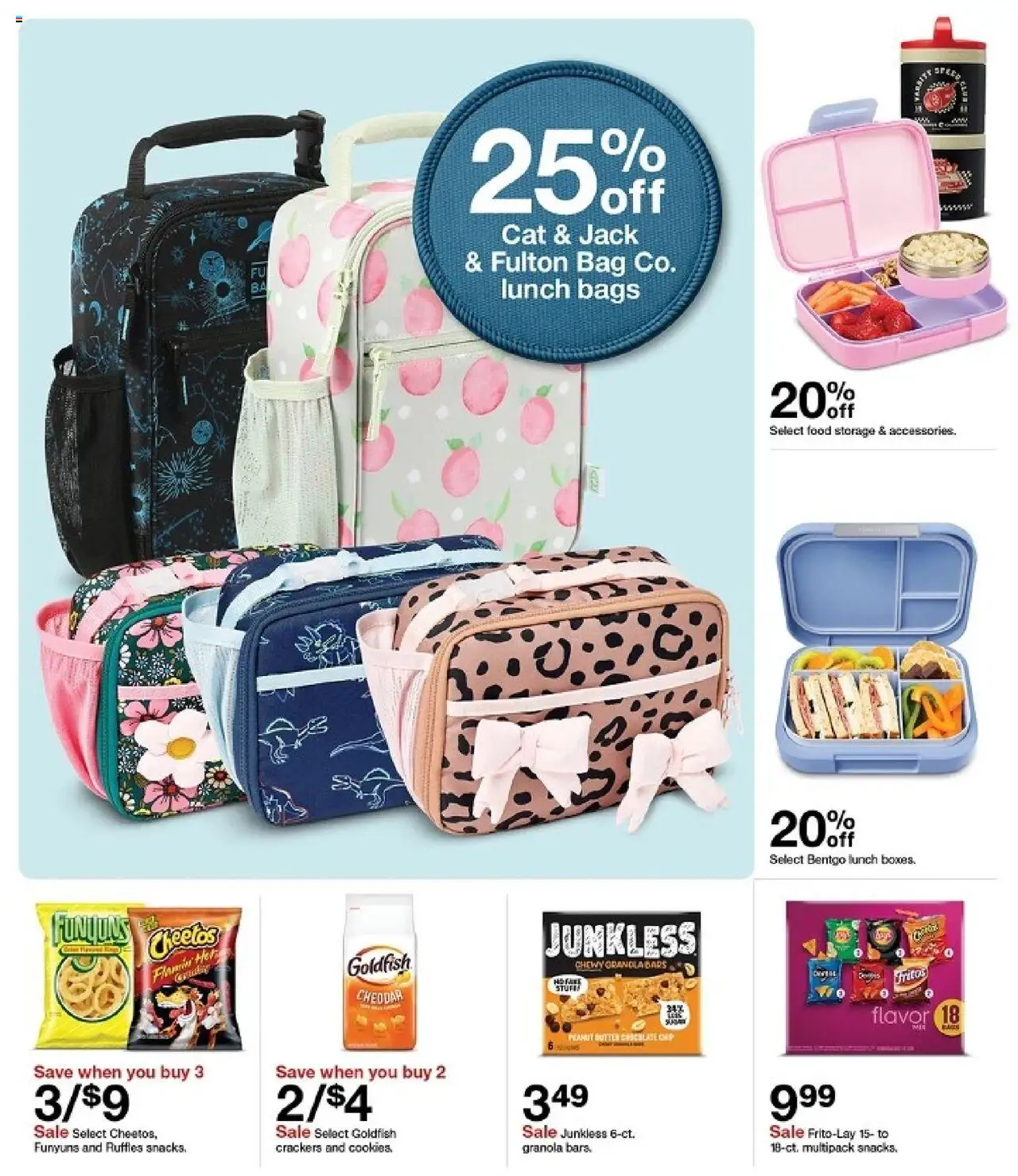 Target Weekly Ad - valid from 03.08.2025 | Page: 19 | Products: Butter, Chocolate, Chocolate Chip, Bag