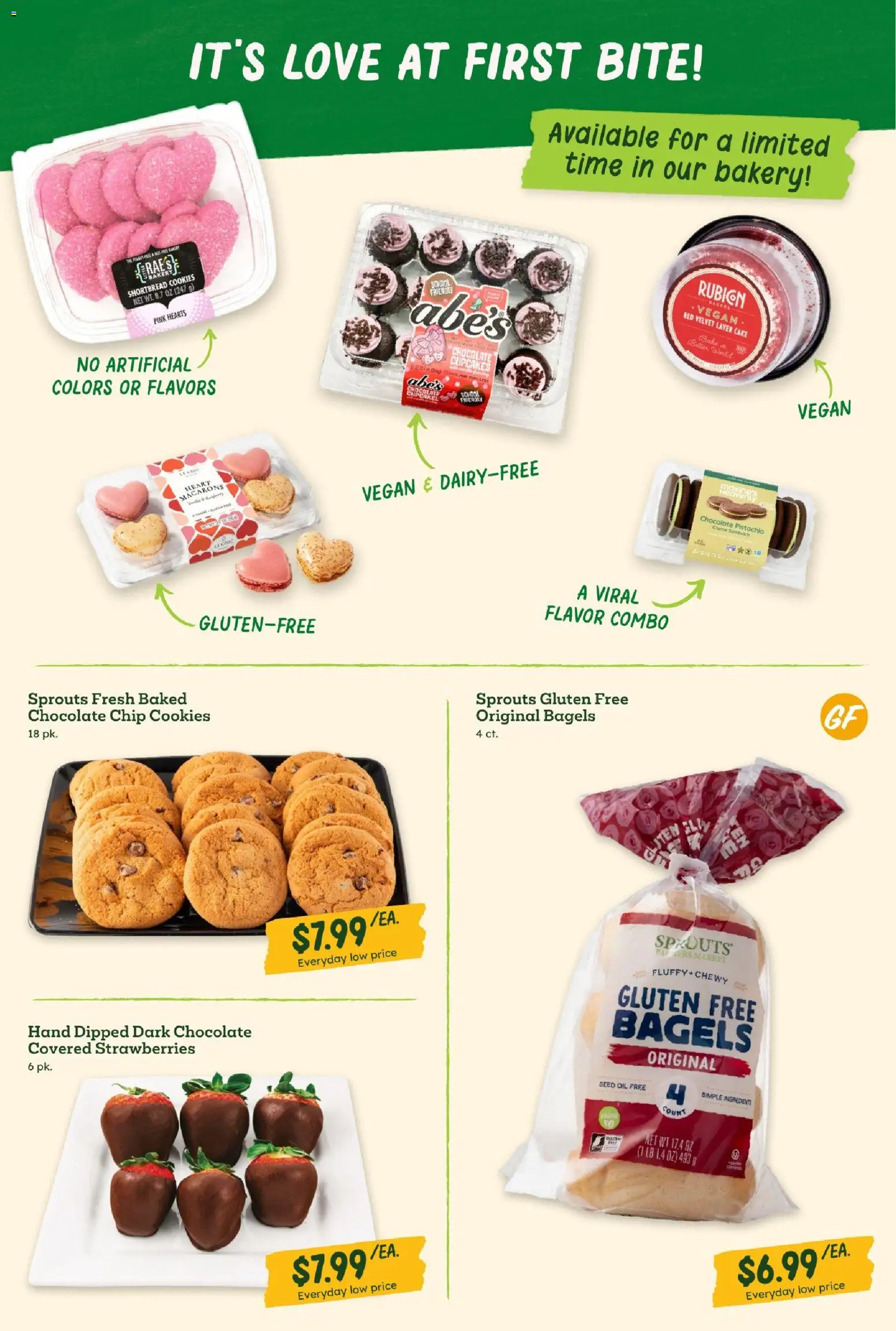 Sprouts Monthly Ad - valid from 28.01.2026 | Page: 27 | Products: Bakery, Oil, Chocolate, Chocolate Chip