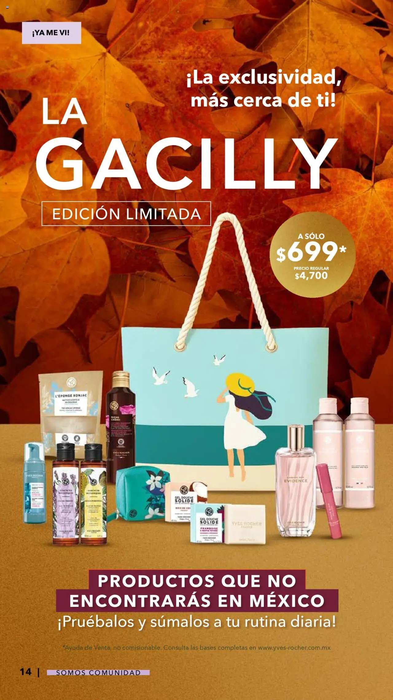 Nuevas ofertas de Yves Rocher válidas en toda la República Mexicana desde el 18.09.2025. ¡Encuentra las mejores ofertas en Yves Rocher - Catálogo Somos Comunidad! | Página: 14