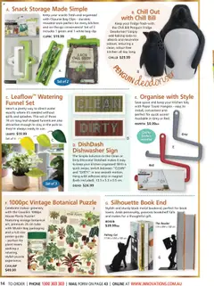 Preview of Innovations Catalogue Summer Gifting Made Easy - valid from 22.10.2025 | Page: 14 | Products: Seeds, Phone, Fridge, Dishwasher